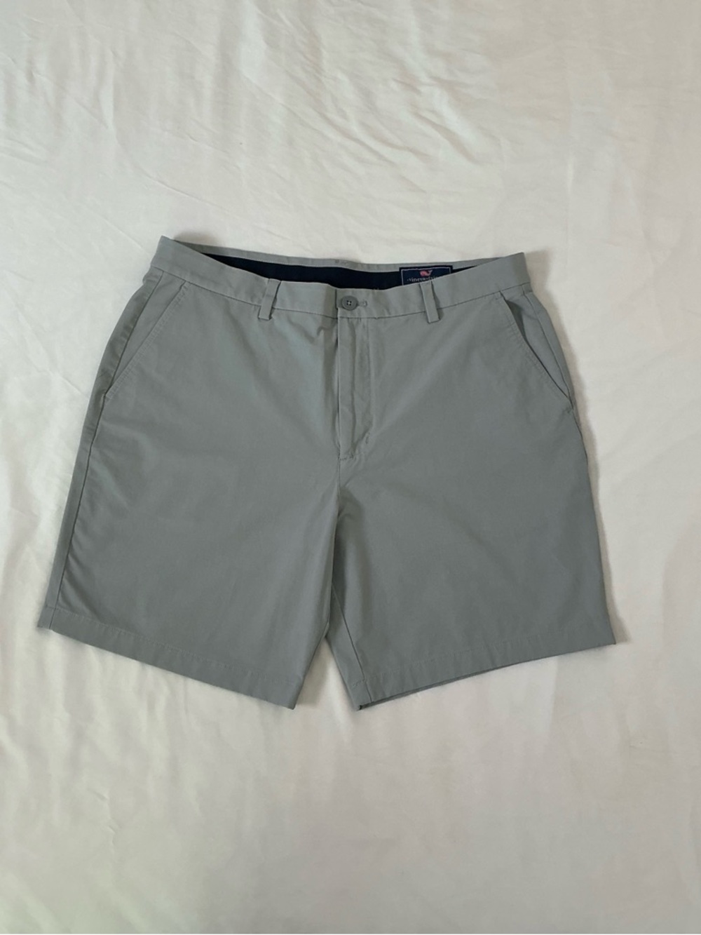 Vineyard Vines Men’s Gray Performance Shorts 34 | Mesh Lined | Golf Casual